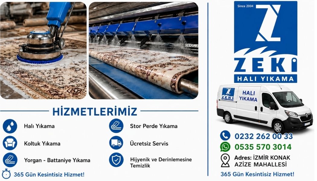 KONAK AZİZE MAHALLESİ HALI YIKAMA VE ENDÜSTRİYEL HİJYEN ENSTİTÜSÜ